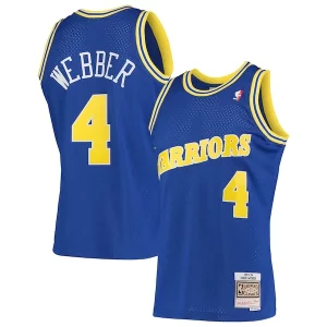 Exquisito Chris Webber Golden State Warriors 1993/94 Hardwood Classics Swingman Jersey Royal