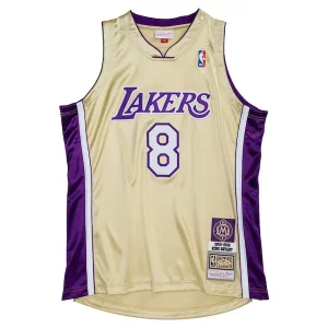 Increíble Hermoso Kobe Bryant Los Angeles Lakers Hall of Fame Class of 2020 #8 Authentic Jersey Gold/Purple