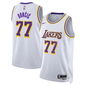 Cool Moderno Luka Dončić Los Angeles Lakers Nike Association Edition Unisex Swingman Jersey White