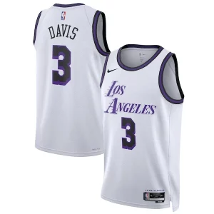 Estupendo Lujoso Ideal Anthony Davis Los Angeles Lakers Nike Unisex 2022/23 Swingman Jersey City Edition White