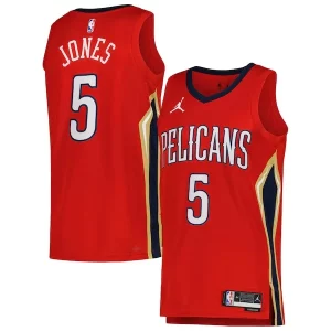 Clásico Herbert Jones New Orleans Pelicans Jordan Brand Unisex Swingman Jersey Statement Edition Red