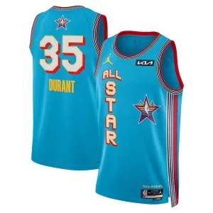 Moderno Kevin Durant Jordan Brand Unisex 2025 NBA All Star Game Swingman Player Jersey Light Blue