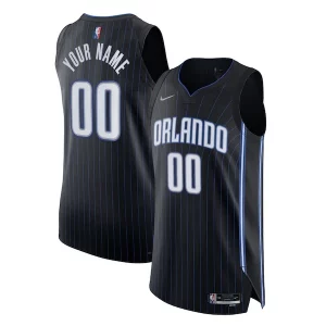 Moderno Orlando Magic Nike 2021/22 Diamond Authentic Custom Jersey Icon Edition Black