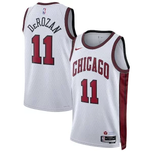 Estupendo DeMar DeRozan Chicago Bulls Nike Unisex 2022/23 Swingman Jersey City Edition White