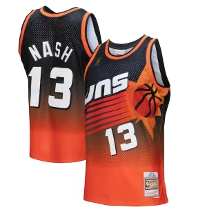Comodo Steve Nash Phoenix Suns 1996/97 Hardwood Classics Fadeaway Swingman Player Jersey Orange/Black