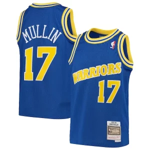 Versátil Chris Mullin Golden State Warriors Youth 1993/94 Hardwood Classics Swingman Jersey Royal