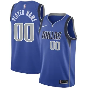 Práctico Resistente Dallas Mavericks Nike 2020/21 Swingman Custom Jersey Icon Edition Blue