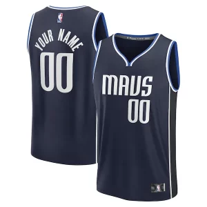 Duradero Magnífico Exquisito Dallas Mavericks Custom Fast Break Jersey Statement Edition Navy/Blue