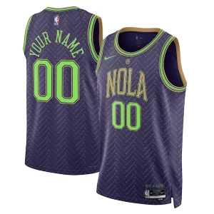 Bonito Encantador New Orleans Pelicans Nike Unisex 2024/25 Custom Swingman Jersey City Edition Purple