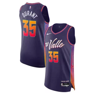 Chulo Nike Kevin Durant Phoenix Suns Authentic Jersey City Edition Purple