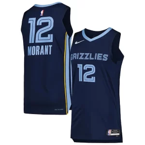 Estupendo Sofisticado Ja Morant Memphis Grizzlies Nike Authentic Jersey Association Edition Navy