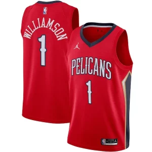 Moderno Magnífico Zion Williamson New Orleans Pelicans Jordan Brand 2020/21 Swingman Jersey Statement Edition Red