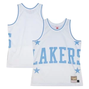 Duradero Hermoso Los Angeles Lakers Hardwood Classics Blown Out Fashion Jersey White