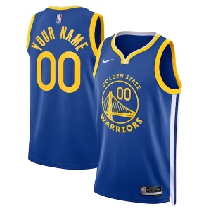 Delicioso Golden State Warriors Nike Unisex Swingman Custom Jersey Royal Icon Edition