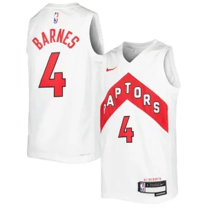 Delicioso Clásico Scottie Barnes Toronto Raptors Nike Youth Swingman Jersey Association Edition White/Red