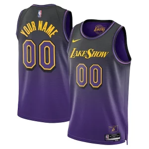Exquisito Los Angeles Lakers Nike Unisex 2024/25 Custom Swingman Jersey City Edition Purple