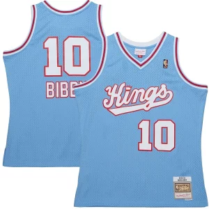 Original Sofisticado Mike Bibby Sacramento Kings 2001/02 Hardwood Classics Swingman Jersey Light Blue