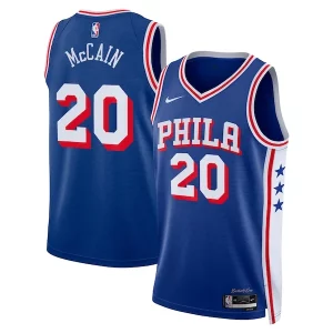 Chulo Fácil de llevar Jared McCain Philadelphia 76ers Nike Swingman Jersey Icon Edition Royal