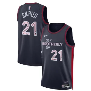 Estupendo Joel Embiid Philadelphia 76ers Nike Unisex 2023/24 Swingman Jersey Navy City Edition