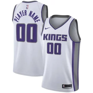 Cool Sacramento Kings Nike Swingman Custom Jersey White Association Edition