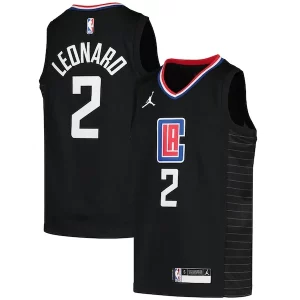 Genial Encantador Fantástico Kawhi Leonard LA Clippers Jordan Brand Youth 2020/21 Swingman Player Jersey Black Statement Edition