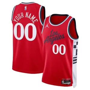 Atractivo Único LA Clippers Jordan Brand Unisex 2024/25 Custom Swingman Jersey Statement Edition Red