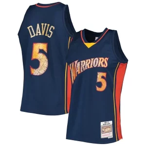 Único Práctico Baron Davis Golden State Warriors 2006/07 Hardwood Classics NBA 75th Anniversary Diamond Swingman Jersey Royal