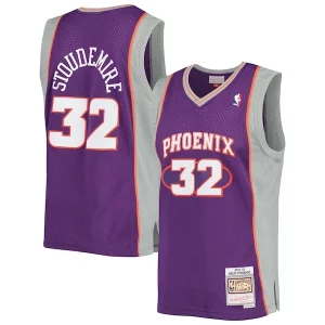 Robusto Hermoso Amar'e Stoudemire Phoenix Suns 2001/02 Hardwood Classics Swingman Jersey Purple/White