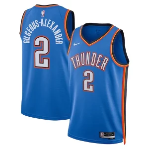 Perfecto Maravilloso Shai Gilgeous Alexander Oklahoma City Thunder Nike Unisex Swingman Replica Jersey Icon Edition Blue