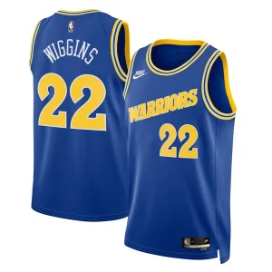Cool Comodo Encantador Andrew Wiggins Golden State Warriors Nike Swingman Jersey Classic Edition Blue