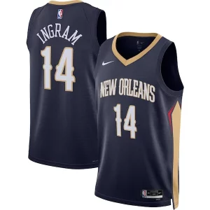 Práctico Brandon Ingram New Orleans Pelicans Nike Unisex Swingman Jersey Icon Edition Navy