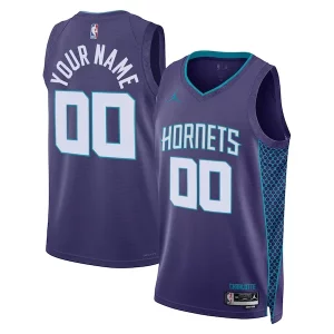 Delicioso Genial Charlotte Hornets Jordan Brand Unisex 2022/23 Swingman Custom Jersey Statement Edition Teal