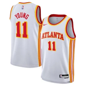 Genial Resistente Trae Young Atlanta Hawks Nike Youth Swingman Jersey Association Edition White