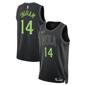 Comodo Duradero Brandon Ingram New Orleans Pelicans Nike Unisex 2023/24 Swingman Jersey Black City Edition