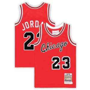 Magnífico Moderno Encantador Michael Jordan Chicago Bulls Toddler Hardwood Classics 1984/85 Authentic Swingman Jersey Red