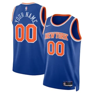 Cool Original Duradero New York Knicks Nike Unisex Swingman Custom Jersey Blue Icon Edition