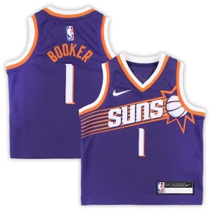 Bonito Genial Práctico Devin Booker Phoenix Suns Nike Toddler Swingman Player Jersey Icon Edition Purple