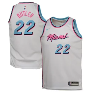 Exquisito Delicioso Jimmy Butler Miami Heat Nike Youth 2024/25 Swingman Player Jersey City Edition White