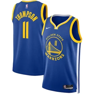 Increíble Comodo Klay Thompson Golden State Warriors Nike Unisex Swingman Jersey Icon Edition Royal/White