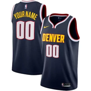 Delicioso Denver Nuggets Nike 2022/23 Swingman Custom Jersey Icon Edition Navy