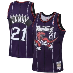 Elegante Bonito Marcus Camby Toronto Raptors 2001/02 Hardwood Classics Swingman Jersey Purple