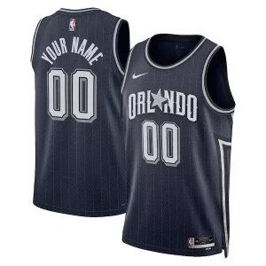 Original Magnífico Orlando Magic Nike Unisex 2023/24 Custom Swingman Jersey Navy City Edition