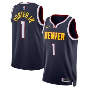 Moderno Maravilloso Estupendo Michael Porter Jr. Denver Nuggets Nike Unisex Swingman Jersey Association Edition Navy
