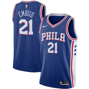 Estupendo Joel Embiid Philadelphia 76ers Nike 2019/2020 Swingman Jersey Icon Edition Royal