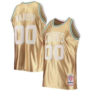 Duradero Robert Parish Boston Celtics 75th Anniversary 1985/86 Hardwood Classics Swingman Jersey Gold
