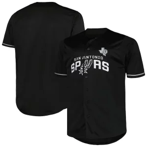 Estupendo Chulo Delicioso San Antonio Spurs Profile Big & Tall Pop Jersey Black