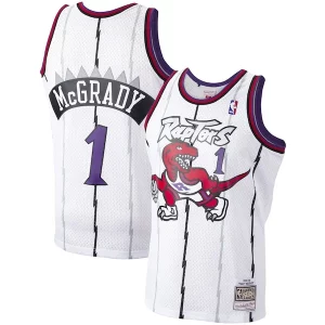 Único Tracy McGrady Toronto Raptors 1998/99 Hardwood Classics Swingman Jersey White