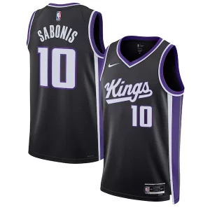 Perfecto Práctico Domantas Sabonis Sacramento Kings Nike Unisex Swingman Jersey Icon Edition Black