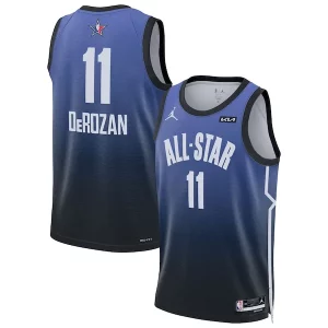 Elegante DeMar DeRozan Jordan Brand 2023 NBA All Star Game Swingman Jersey Blue