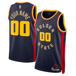 Exquisito Encantador Golden State Warriors Nike Unisex 2024/25 Custom Swingman Jersey City Edition Navy